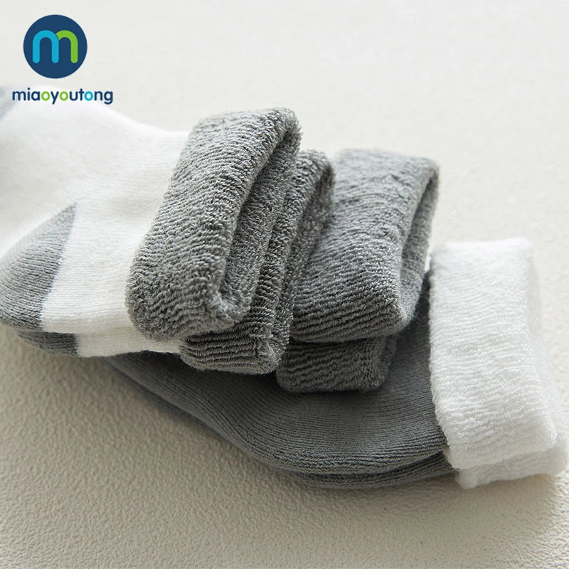 5 Pair High Quality Thicken Cartoon Comfort Cotton Newborn Socks Kids Boy New Born Baby Girl Socks Meia Infantil Miaoyoutong