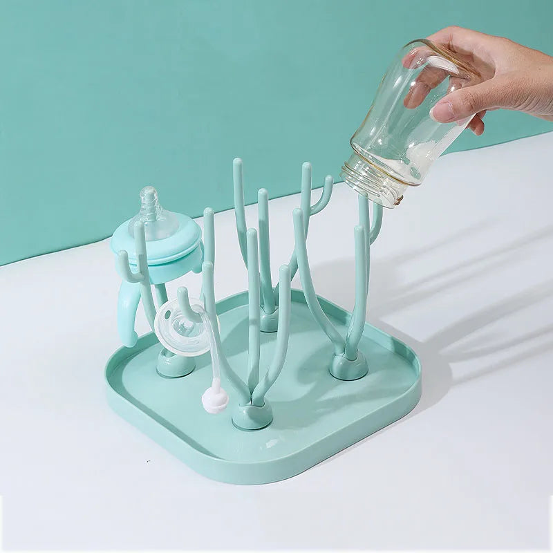 Baby Bottle Drying Rack Feeding Cup Holder