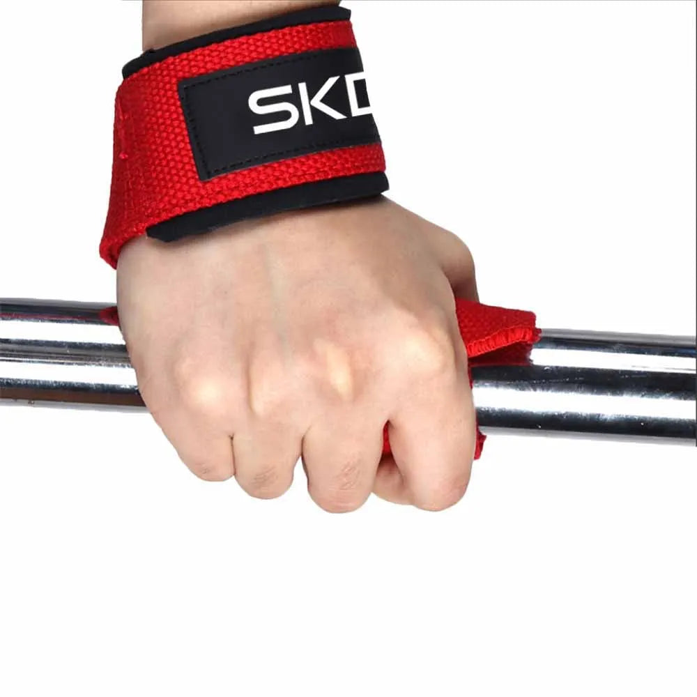 2Pcs Weightlifting Wrist Straps Strength Training