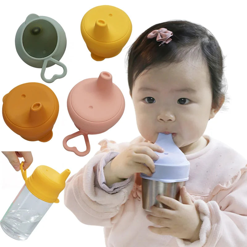Silicon Baby Feeding Cups Fashion Baby Drinkware Sippy Cups For Toddlers & Kids With Silicone Sippy Cup