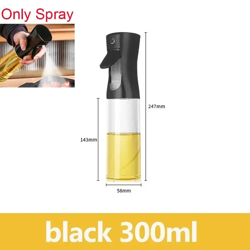 2 in 1 200/300/500ml Oil Spray for Kitchen Spray Oil Bottle Oil Washer Vinegar Soy Sauce Sprayer Containers  Washer