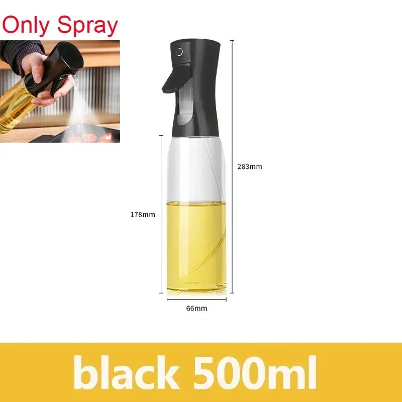 2 in 1 200/300/500ml Oil Spray for Kitchen Spray Oil Bottle Oil Washer Vinegar Soy Sauce Sprayer Containers  Washer