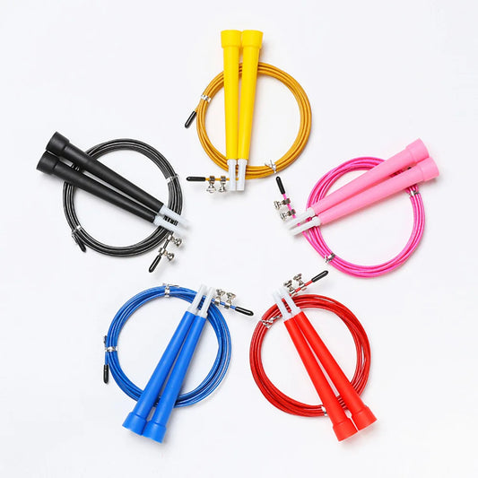 Speed Jumping Rope Steel Wire Durable Fast Jump Rope Cable Sport Children's Exercise Workout Equipments Home Gym