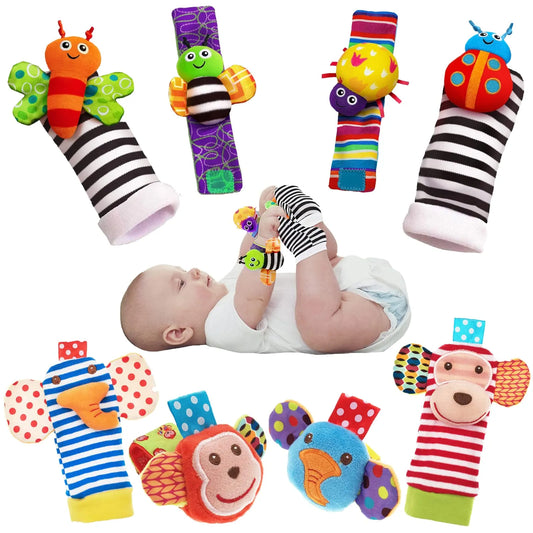 4PCS/SET Baby Rattle Toys