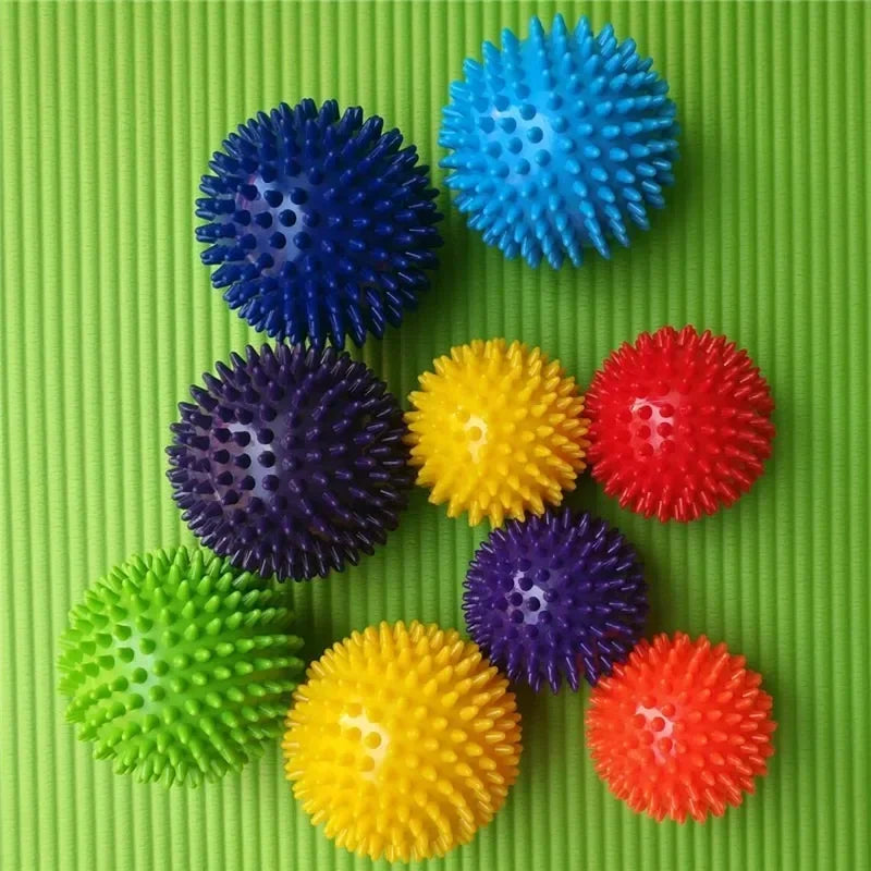 6cm Balls Massage Ball Trigger Point Sport Fitness Hand Foot Pain Relief Plantar Hedgehog Fasciitis Reliever Foot Massager