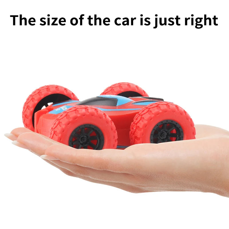 Fun Pull Back Car Double-Side Vehicle Inertia Safety and Fall Resistance Shatter-Proof Model for Kids Boys Children's Toys Car