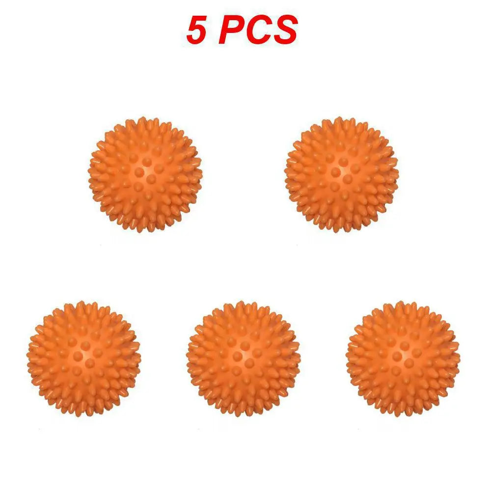 1~10PCS Durable PVC Spiky Massage Ball Trigger Point Sport Fitness Hand Foot Pain Relief Plantar Fasciitis Reliever Hedgehog 7cm