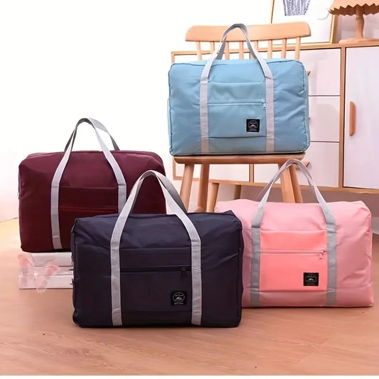 Portable Foldable Travel Duffle Bag Large Capacity Sports Gym Bag, Lightweight Carry On Luggage duffle bag Coach bag Travel bag