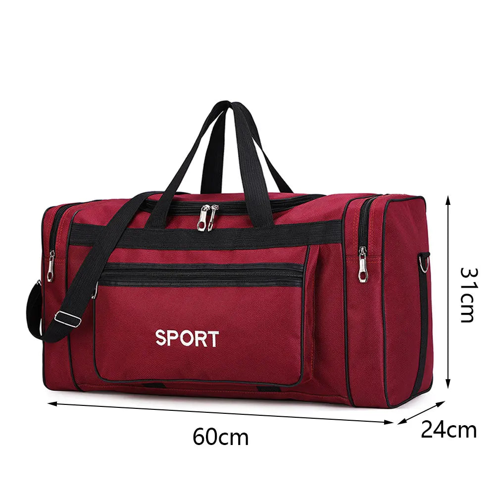 Big Capacity Sports Fitness Bag For Men Outdoor Yoga Gym Handbag Messenger Multifunction Travel Training Shoulder Bags