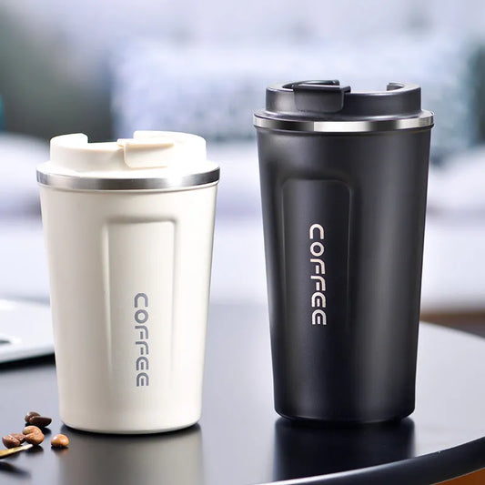 Stainless Steel Coffee Cup Thermos Mug Leak-Proof Thermos Travel Thermal Vacuum Flask Insulated Cup Water Bottle