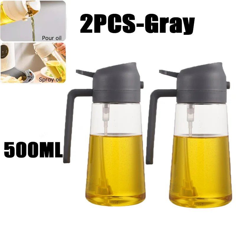 200/300/500ml Oil Spray Bottle BBQ Cooking Olive Oil Sprayer Kitchen Baking Oil Spray Empty Bottle Vinegar Bottle Dispenser