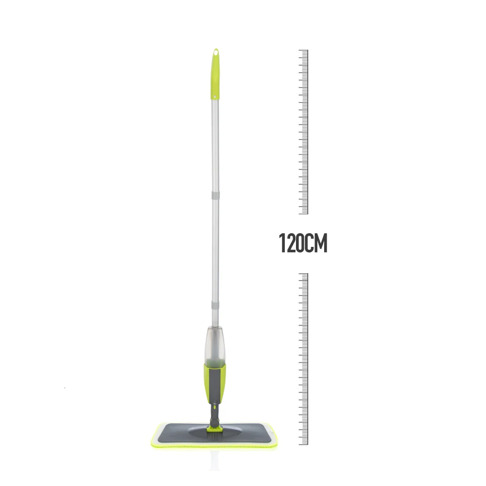 Spray Mop Broom Set Magic Flat Mops for Floor Home Cleaning Tool Brooms Household with Reusable Microfiber Pads Rotating Mop