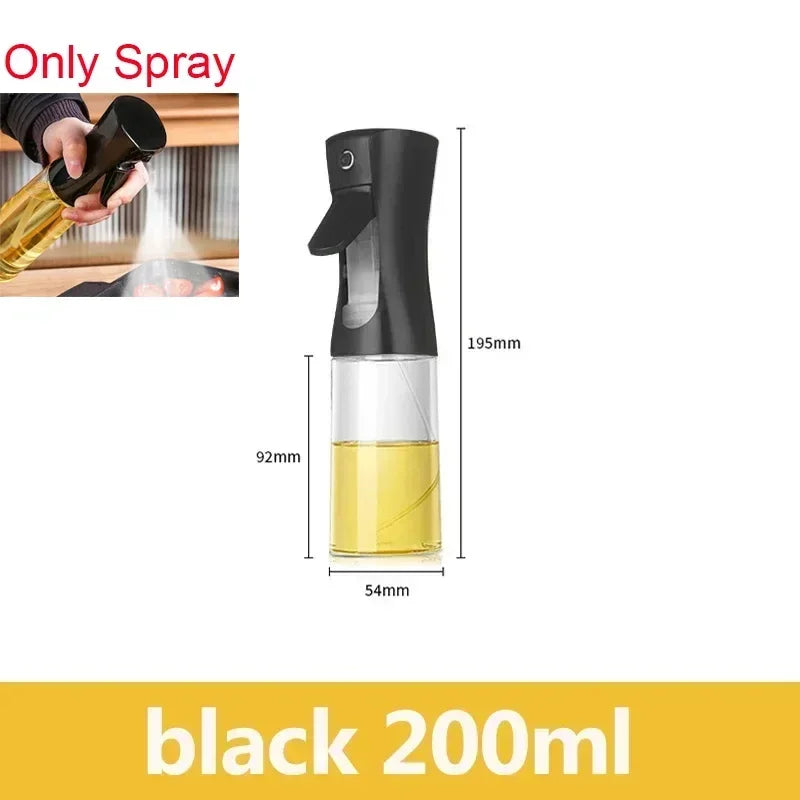 2 in 1 200/300/500ml Oil Spray for Kitchen Spray Oil Bottle Oil Washer Vinegar Soy Sauce Sprayer Containers  Washer