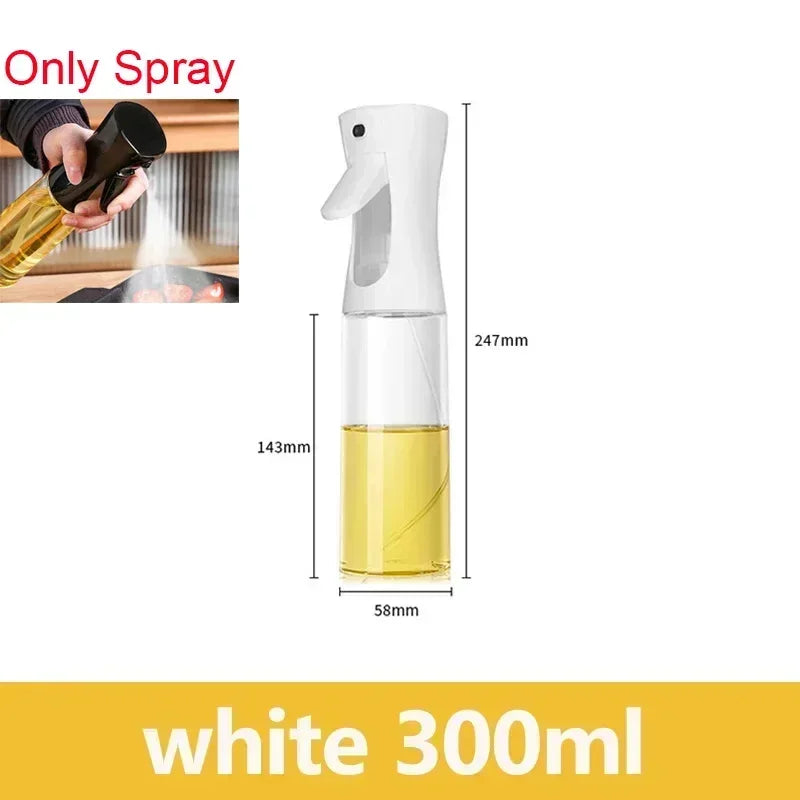 2 in 1 200/300/500ml Oil Spray for Kitchen Spray Oil Bottle Oil Washer Vinegar Soy Sauce Sprayer Containers  Washer