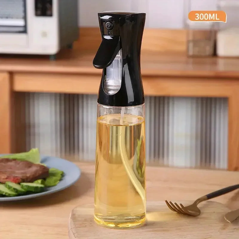 1PC Kitchen Household Oil Spray Bottle Press-type Oil Kettle Oil Control Atomization Bottles Oil Pot DIY Seasoning Tools