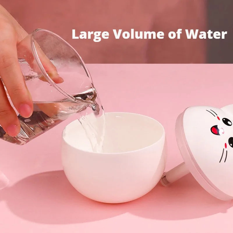 Lucky Cat Humidifier Mini Small USB Home Office Car Pregnant Women Young Baby Hydration Silent Big Spray