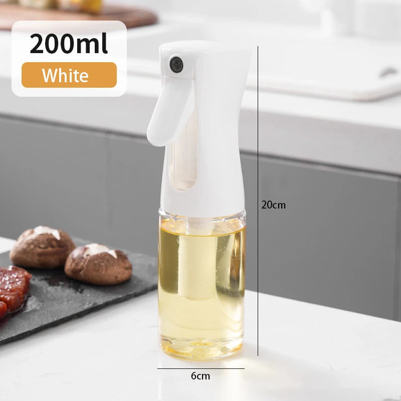 200/300/500ml Oil Spray Bottle Kitchen Baking Olive Oil Dispenser Camping BBQ Baking Salad Vinegar Soy Sauce Sprayer Containers