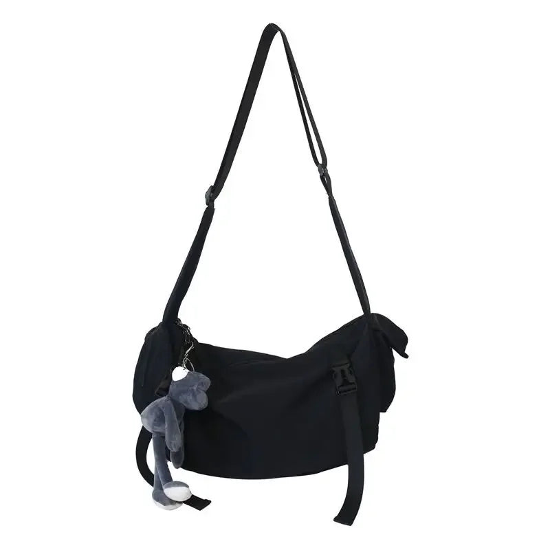 Casual backpack ins Japanese functional tooling bag men's large-capacity shoulder bag sports backpack tide boys' bags