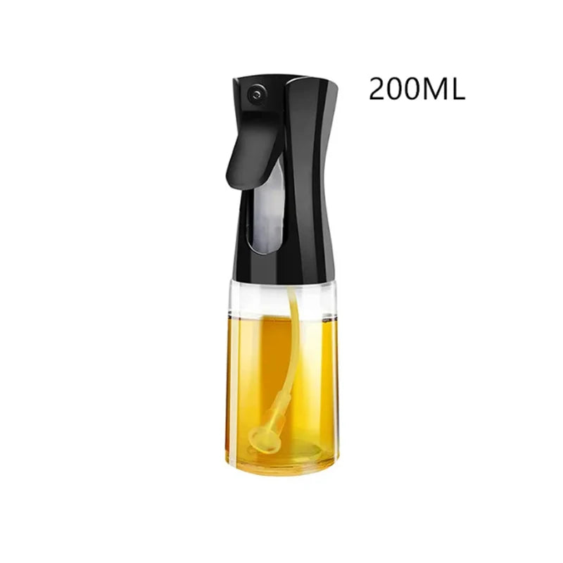 200ml Oil Spray Bottle Kitchen BBQ Cooking Dispenser Camping Baking Empty Vinegar Soy Sauce Sprayer Seasoning Containers