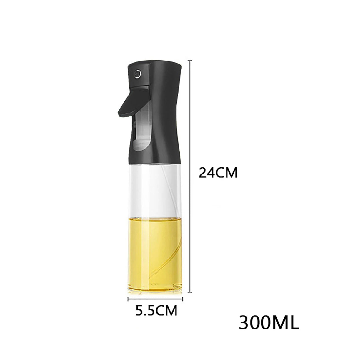 200/300/500ml Oil Spray Bottle Camping BBQ Cooking Olive Oil Sprayer Kitchen Baking Oil Spray Bottle Vinegar Bottle Dispenser