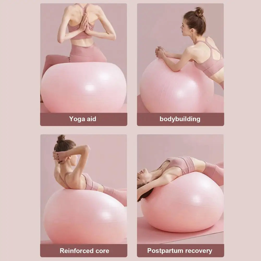 Fitness Balance Ball Anti-slip Yoga Ball Set with Air Pump for Physical Therapy Fitness Balance Pregnancy for Home for Kids