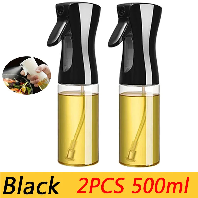 Oil Spray Bottle 2in1 Oil Sprayer for Olive Oil Kitchen Spray Bottle Dispenser for Cooking Kitchen Restaurant Bottle