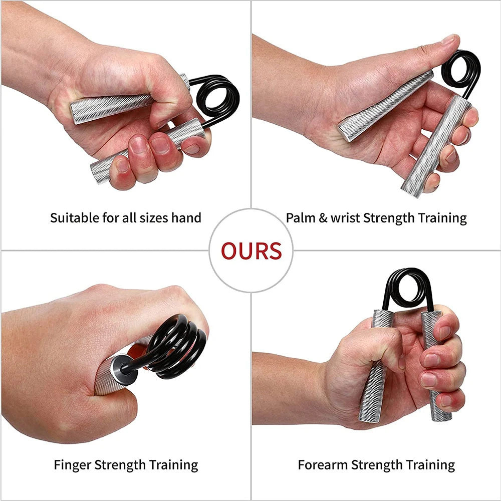 100lbs-350lbs Fitness Heavy Grips Wrist Rehabilitation Developer Hand Gripper Muscle Strength Training Device Carpal Expander