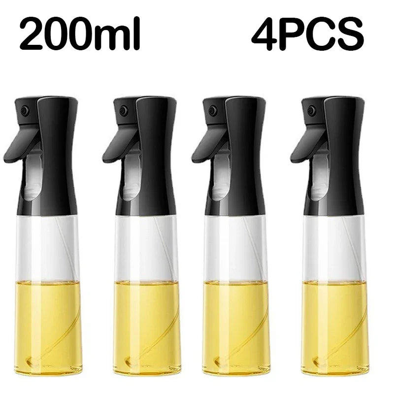 200/300/500 ML Oil Spray Pot Kitchen Household Edible Olive Oil Spray Bottle Atomized Misty Oil Tank Air Fryer Spray Bottle