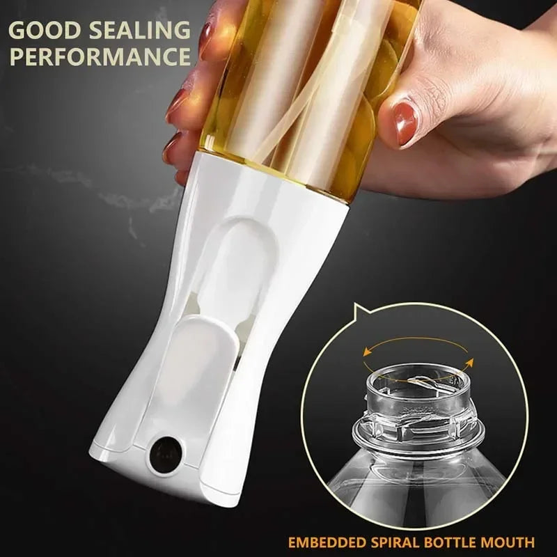 Oil Spray Bottle 2in1 Oil Sprayer for Olive Oil Kitchen Spray Bottle Dispenser for Cooking Kitchen Restaurant Bottle