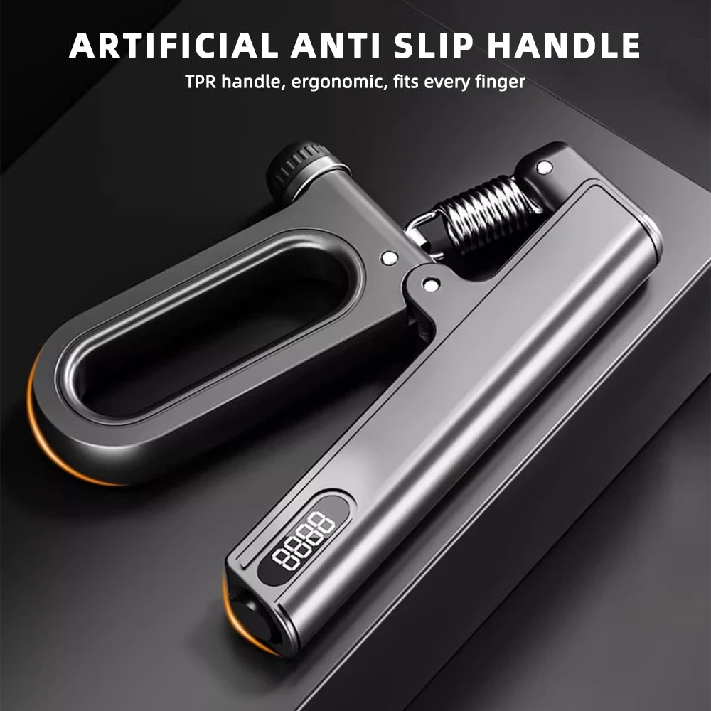 Electronic Counting Hand Grips Strengthener Arm Spring Finger Massager Expander Hand Exercise Gym Fitness Training Wrist Gripper
