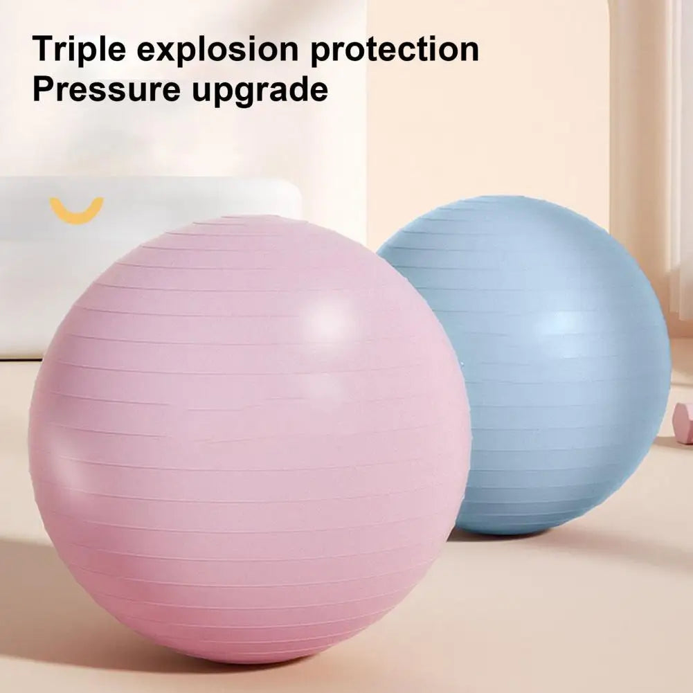 Fitness Balance Ball Pregnancy Balance Ball Anti-slip Yoga Ball Set with Air Pump for Physical Therapy Fitness Workout Equipment