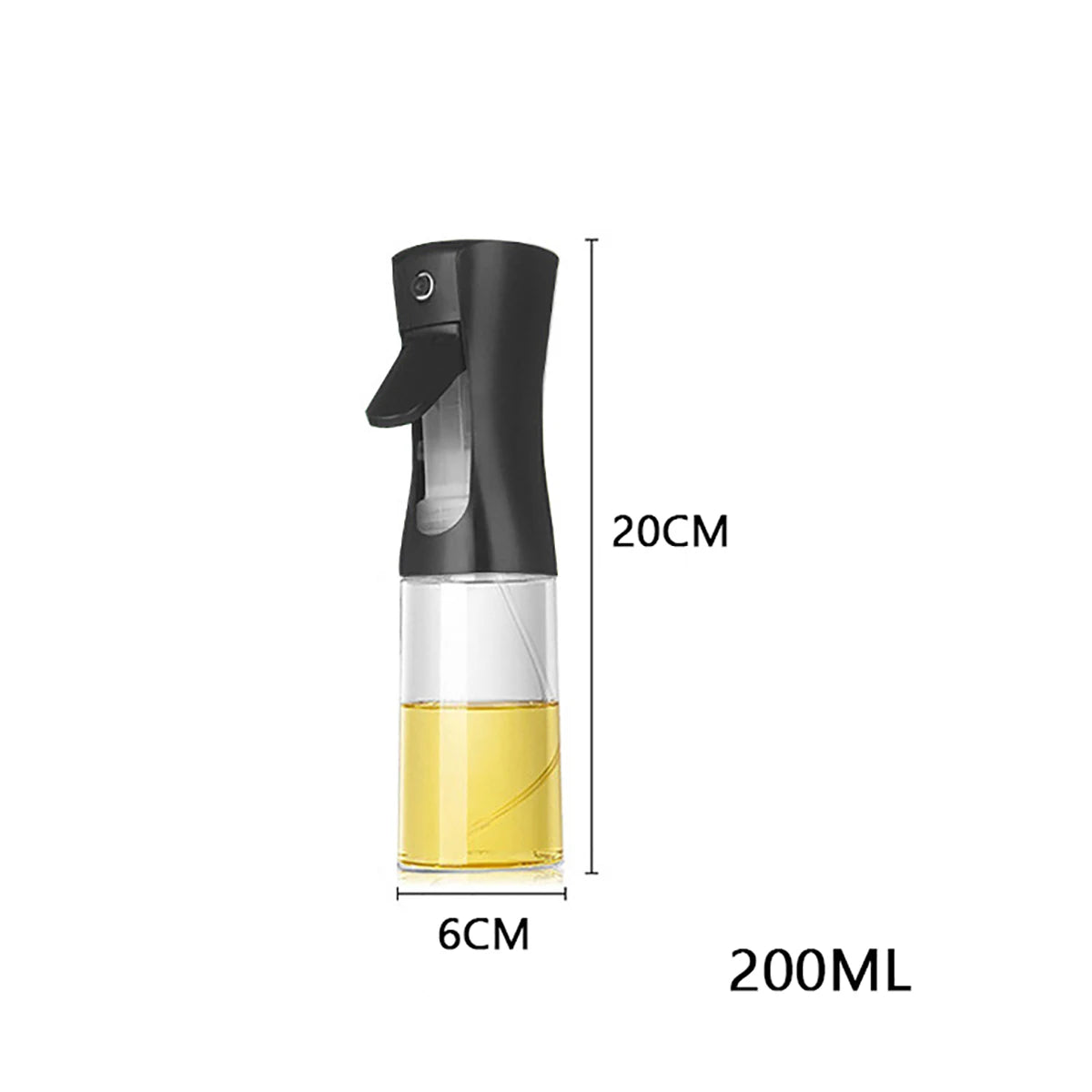 200/300/500ml Oil Spray Bottle Camping BBQ Cooking Olive Oil Sprayer Kitchen Baking Oil Spray Bottle Vinegar Bottle Dispenser