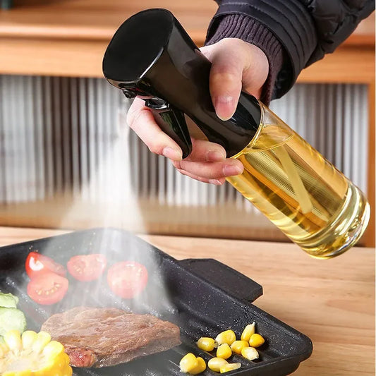 200/300/500ml Oil Spray Bottle BBQ Cooking Olive Oil Sprayer Kitchen Baking Oil Spray Empty Bottle Vinegar Bottle Dispenser