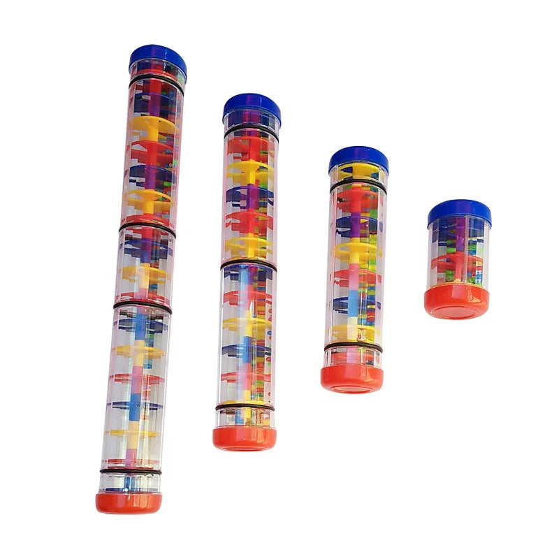 Baby Toys 6 12 Months Developmental Sensory Rain Stick Shaker Rattle Rainmaker Baby Toy Rainstick Musical Instrument for Babies