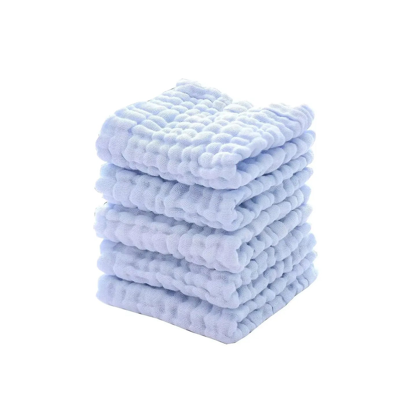 Baby Muslin Washcloths Soft Newborn Baby Face Towel for Sensitive Skin- Baby Registry as Shower