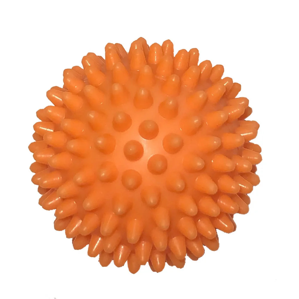 1~10PCS Durable PVC Spiky Massage Ball Trigger Point Sport Fitness Hand Foot Pain Relief Plantar Fasciitis Reliever Hedgehog 7cm