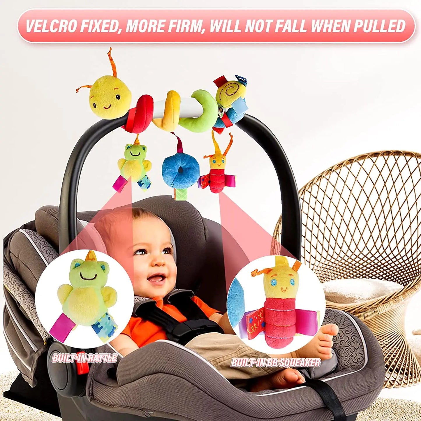 Baby Hanging Car Seat Toys