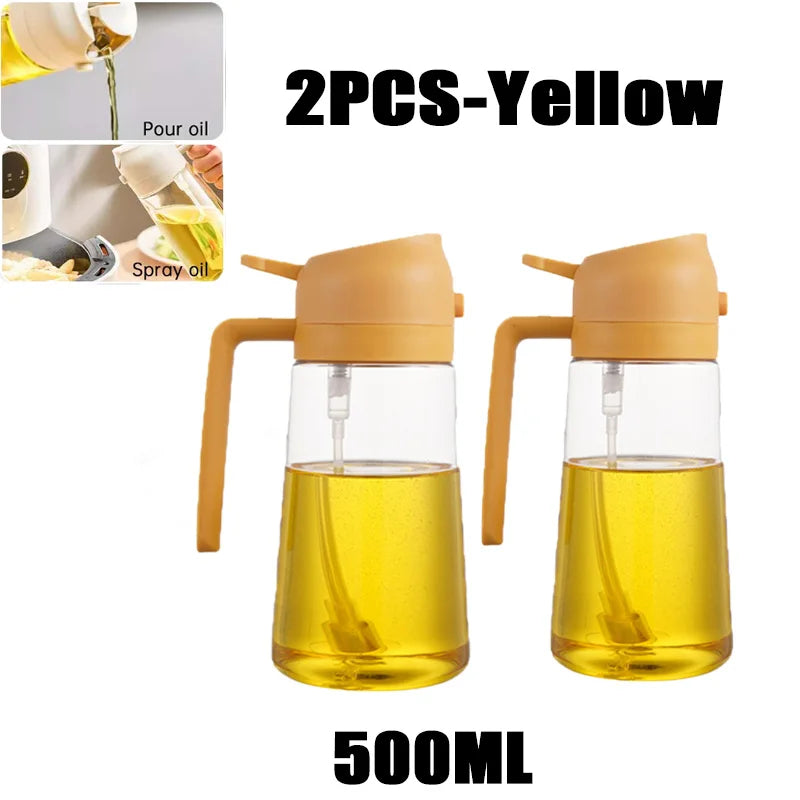 200/300/500ml Oil Spray Bottle BBQ Cooking Olive Oil Sprayer Kitchen Baking Oil Spray Empty Bottle Vinegar Bottle Dispenser