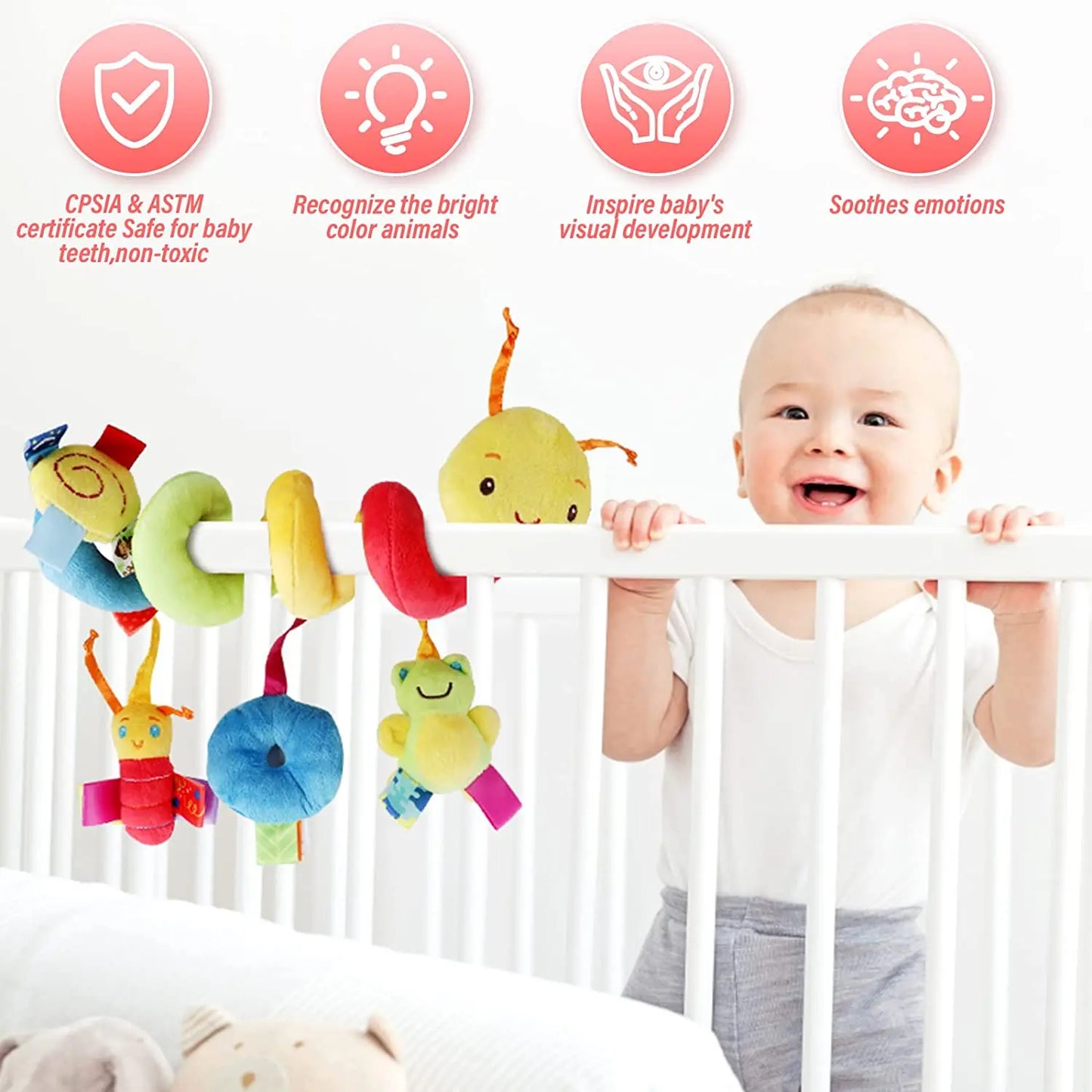 Baby Hanging Car Seat Toys