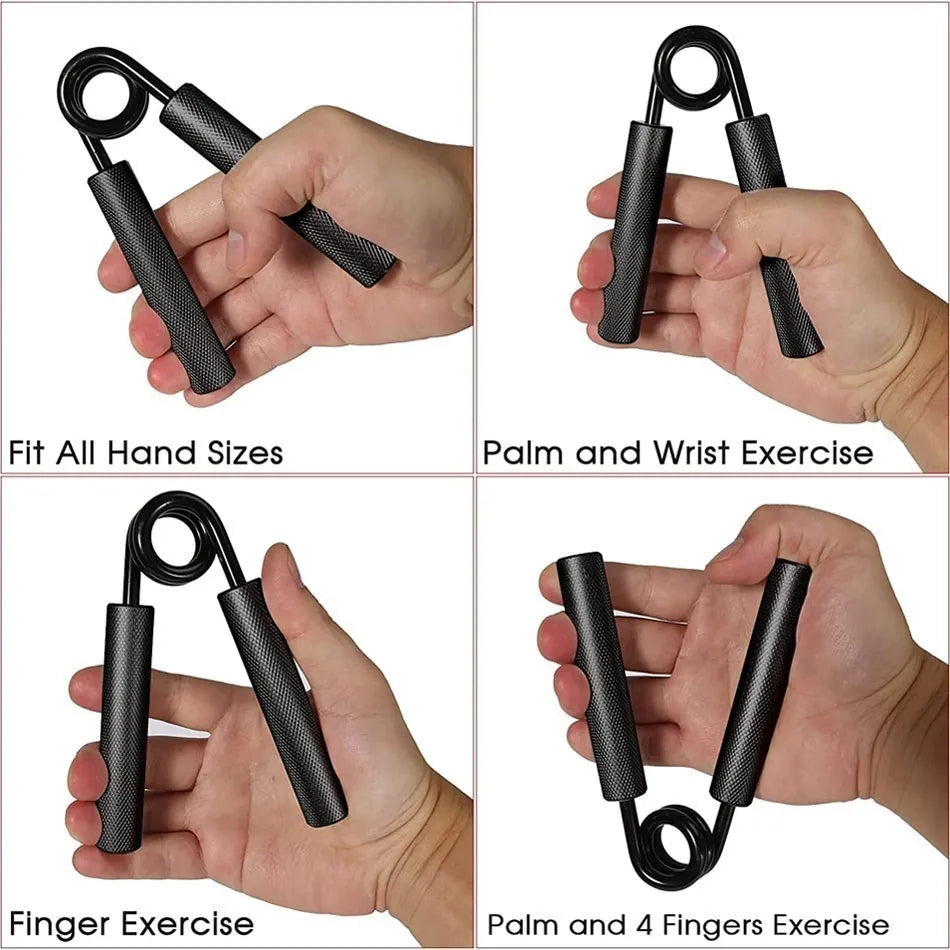 WorthWhile 50-350LBS Gym Fitness Alloy Hand Grip Men Adjustable Finger Heavy Exerciser Strength Muscle Recovery Gripper Trainer