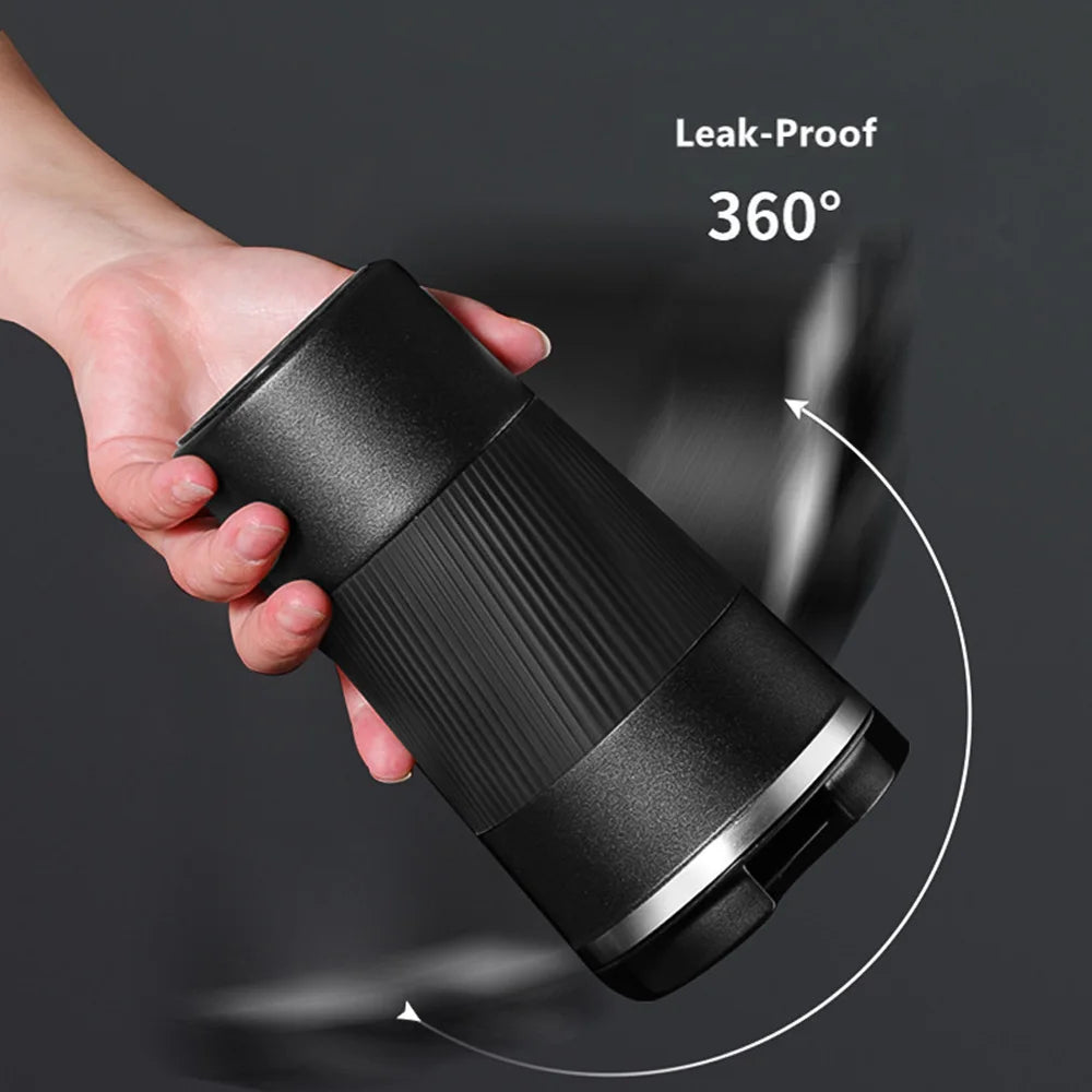 380ML/510ML Travel Coffee Mug Stainless Steel Thermal Mug Leakproof Car Tumbler Vacuum Flasks Portable Insulated Bottles