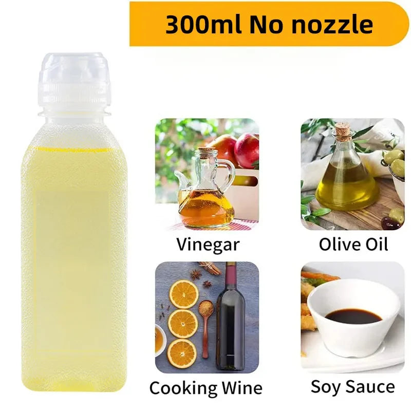 200/300/500 ML Oil Spray Pot Kitchen Household Edible Olive Oil Spray Bottle Atomized Misty Oil Tank Air Fryer Spray Bottle