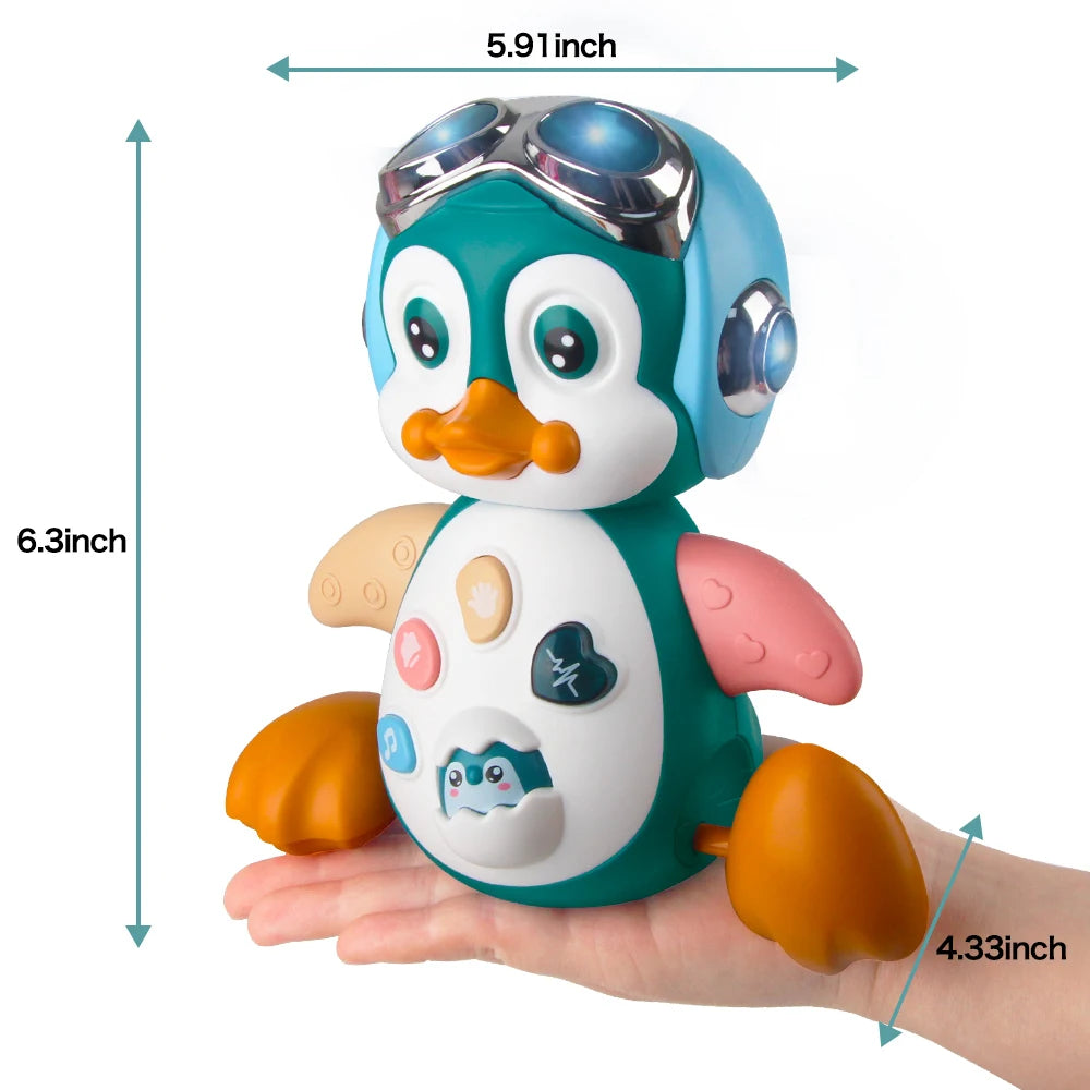 Baby Crawling Toys Musical Penguin