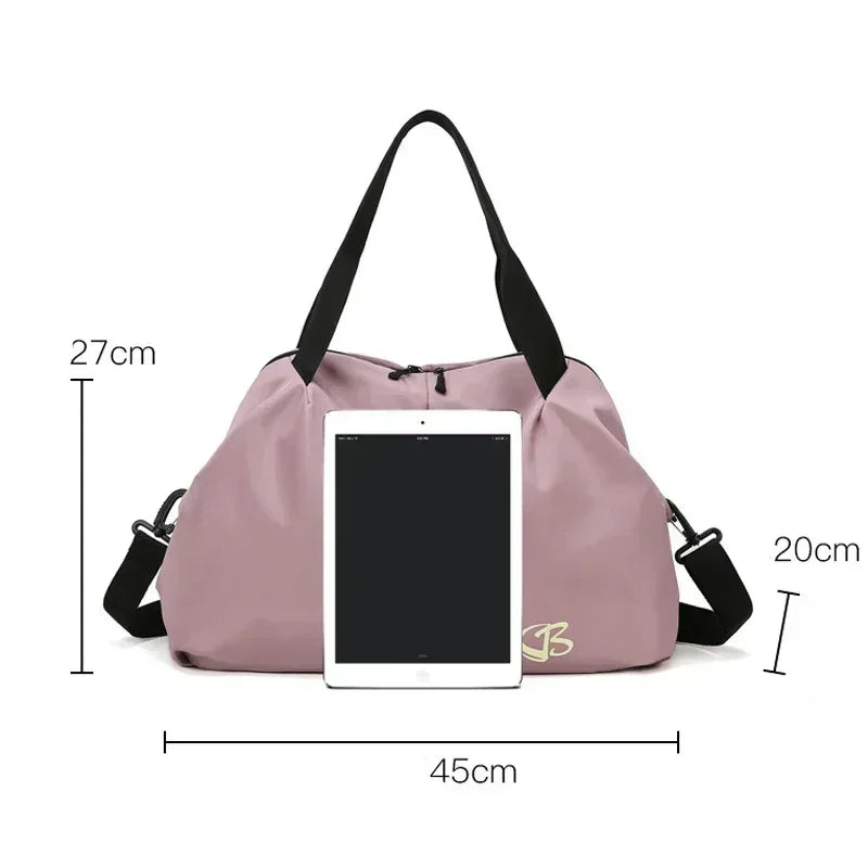 Large Capacity Yoga Bag Women Waterproof Swimming Sports Bags Gym Bag Multifunction Hand Travel Duffle Weekend Package