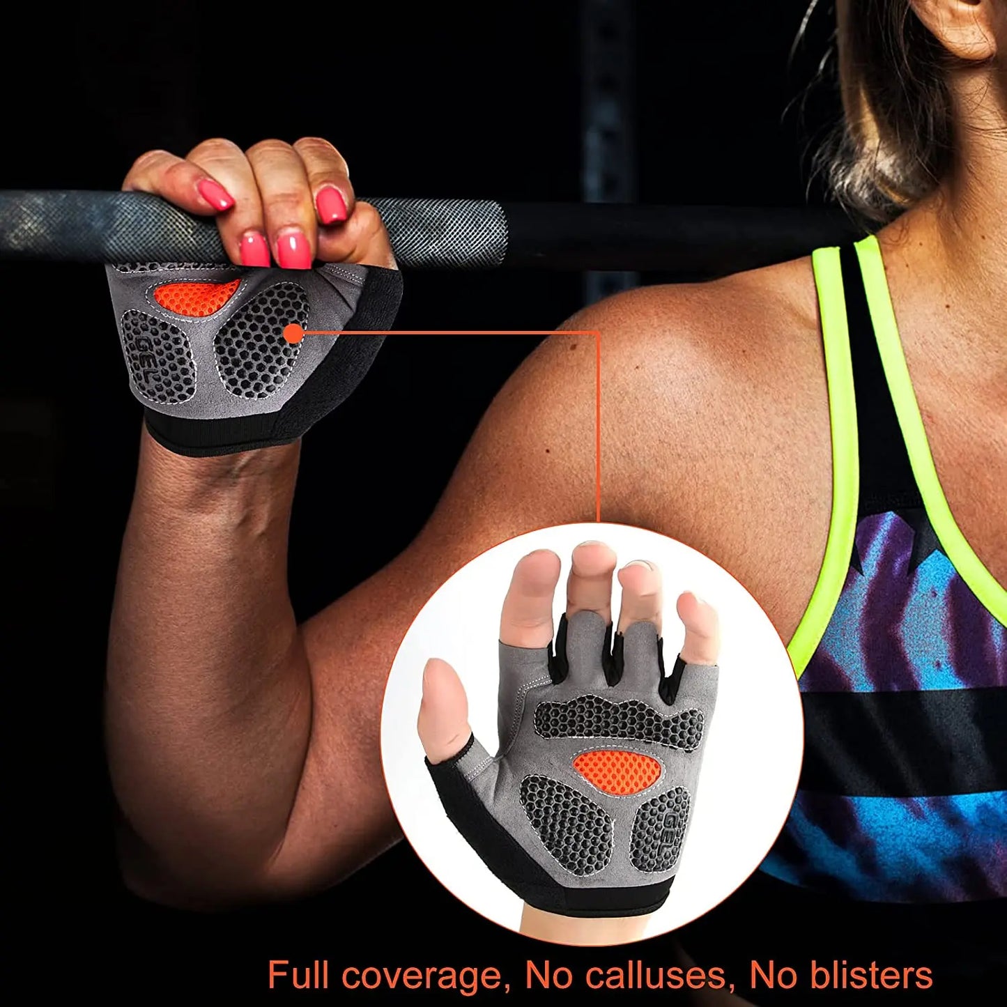 Men Women Gym Gloves