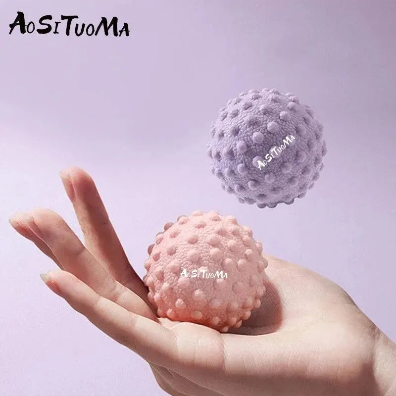 Fascia Ball Raised Point Massage Ball TPR Posture Master Yoga Ball Waist and Back Foot Massage Ball