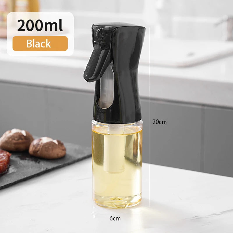 200/300/500ml Oil Spray Bottle Kitchen Baking Olive Oil Dispenser Camping BBQ Baking Salad Vinegar Soy Sauce Sprayer Containers