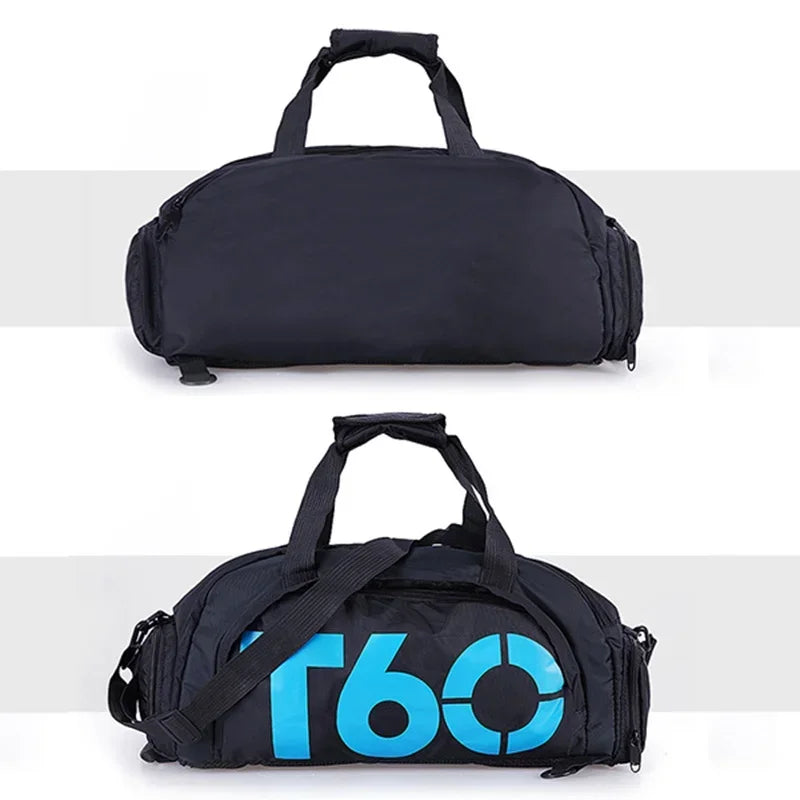 T60 Waterproof Gym Sports Bags Men Women molle Fitness Training Backpacks Multifunctional Travel/Luggage bolsa Shoulder Handbags