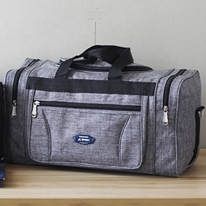 Oxford Waterproof Men Travel Bags Hand Luggage Big Travel Bag Business Large Capacity Weekend Duffle Travel Bag Fitness Bag