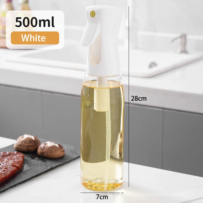 200/300/500ml Oil Spray Bottle Kitchen Baking Olive Oil Dispenser Camping BBQ Baking Salad Vinegar Soy Sauce Sprayer Containers